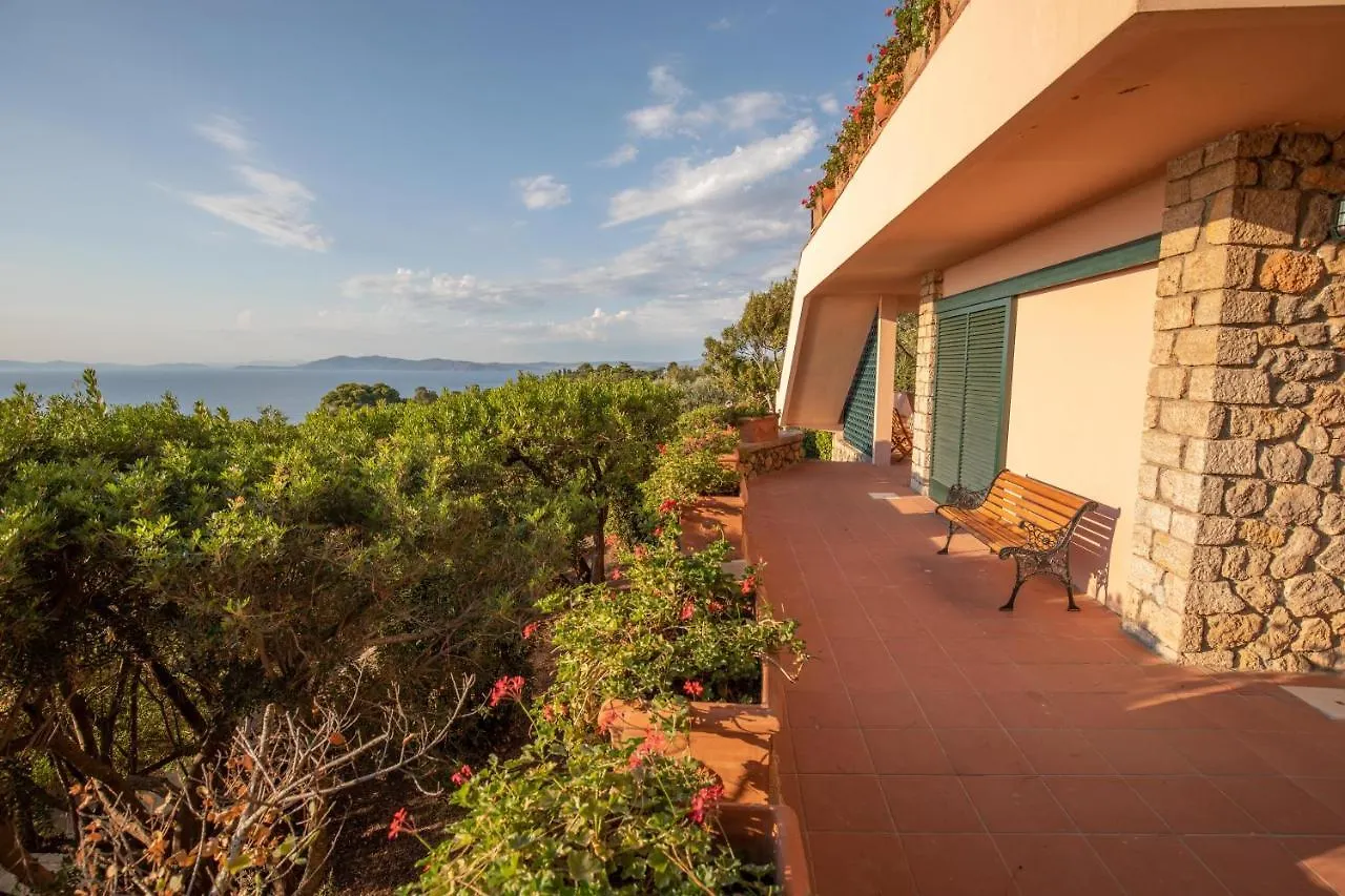 Villa Sveva, Appartamento Vietri, Splendida Vista Mare Porto Santo Stefano