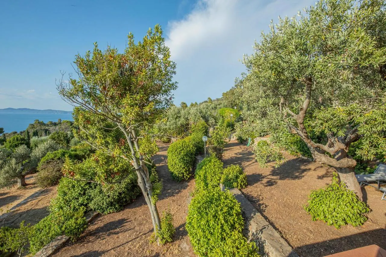 Casa de Férias Villa Sveva, Appartamento Vietri, Splendida Vista Mare Porto Santo Stefano